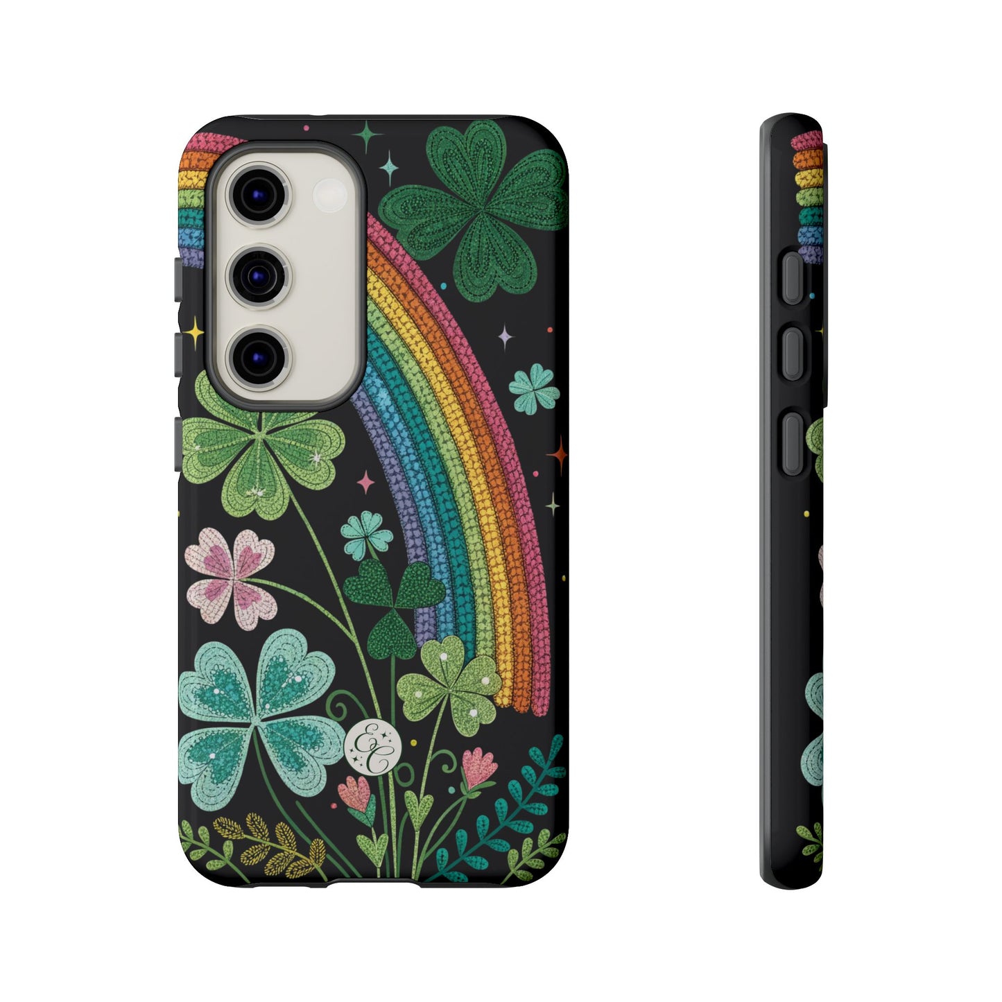 Rainbow & Shamrock Tough Phone Case