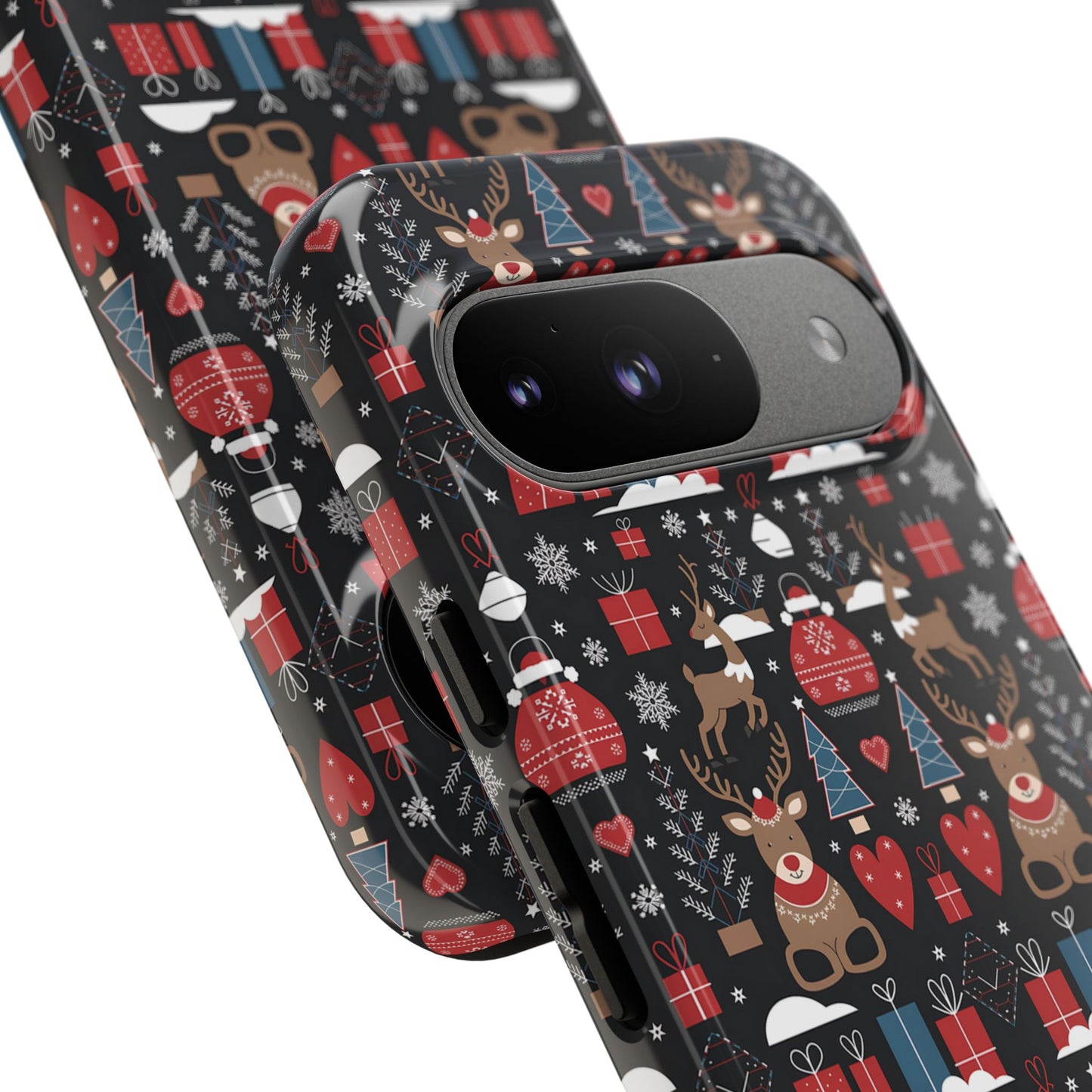 Christmas Holiday Pattern Tough Phone Case