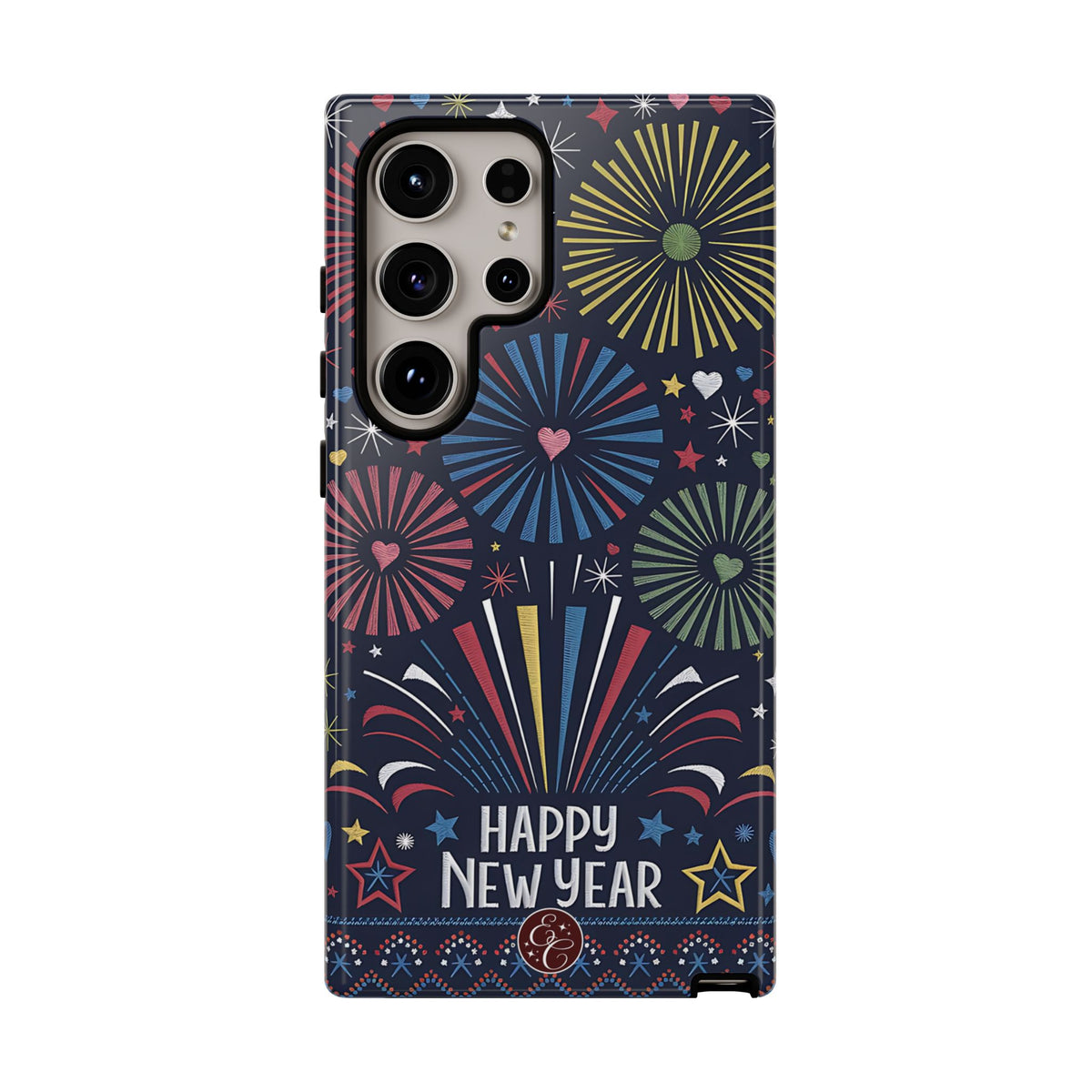Happy New Year Fireworks Phone Case