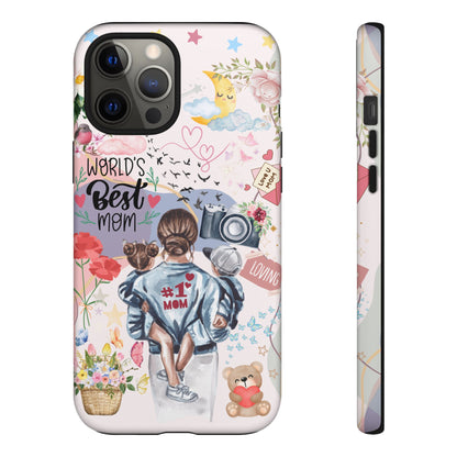 World's Best Mom Tough Phone Case