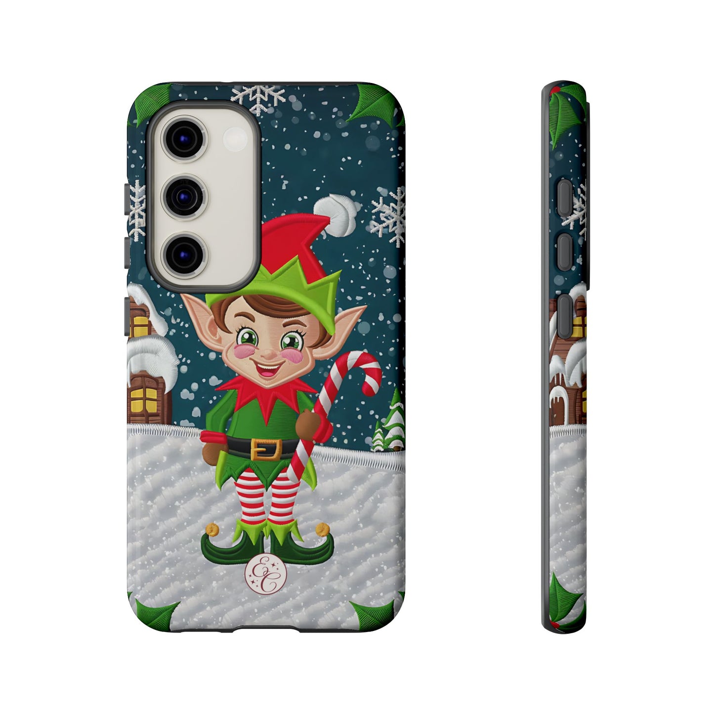 Christmas Naughty Elf Tough Phone Case