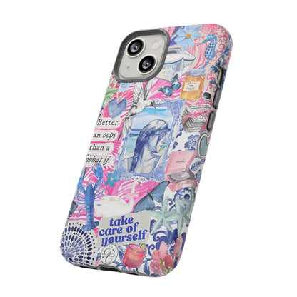 Coquette Summer Time Collage Tough Phone Case