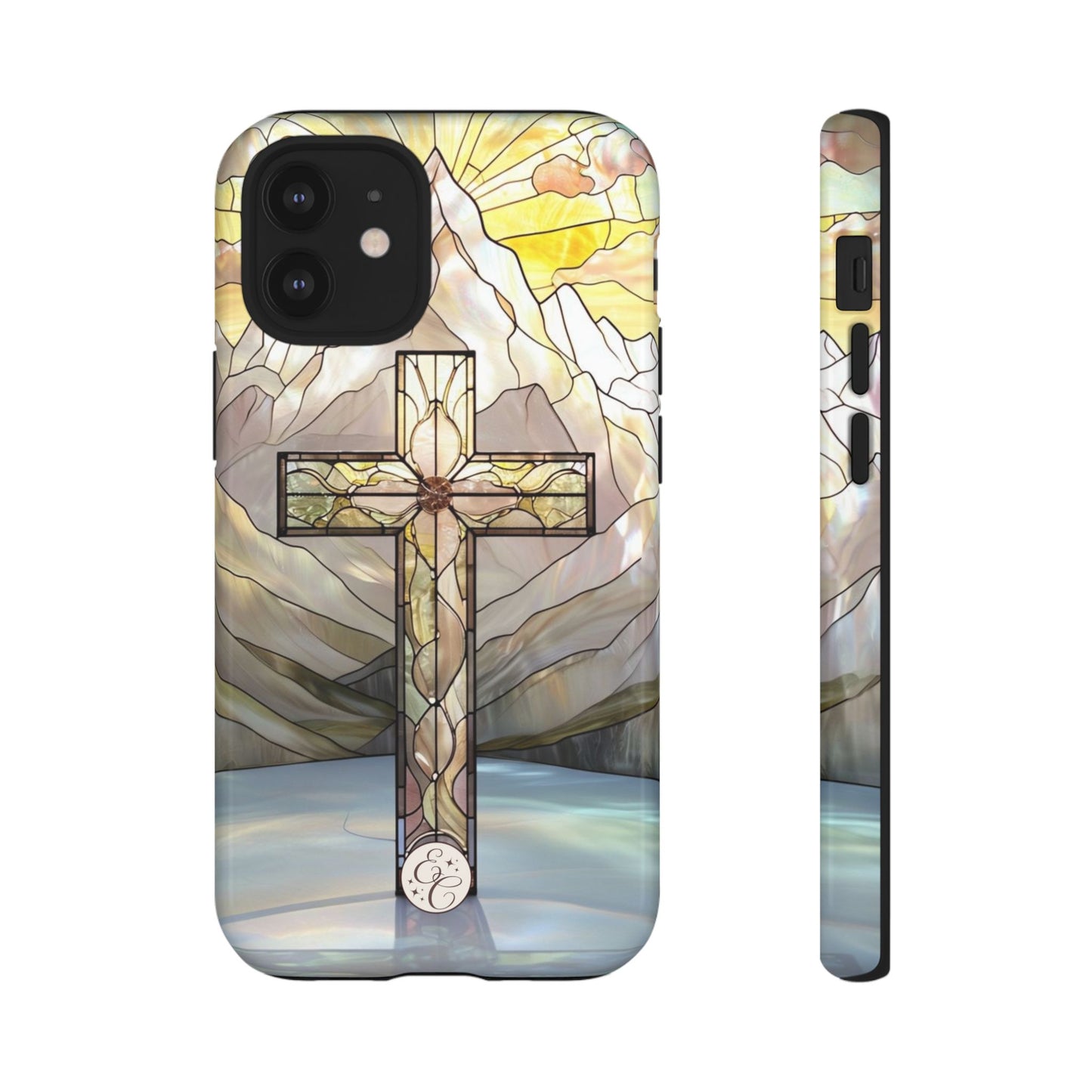 Stained Glass Cross Tough Phone Case