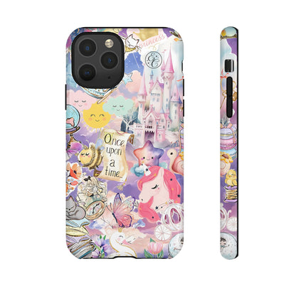 Whimsical Fairytale Collage Tough Phone Case