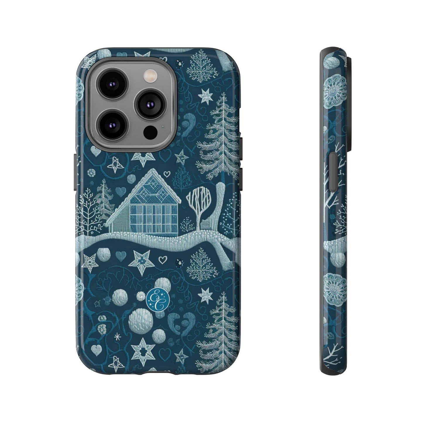 Winter Wonderland Pattern Tough Phone Case