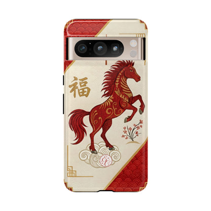 Chinese Zodiac Horse Tough Phone Case