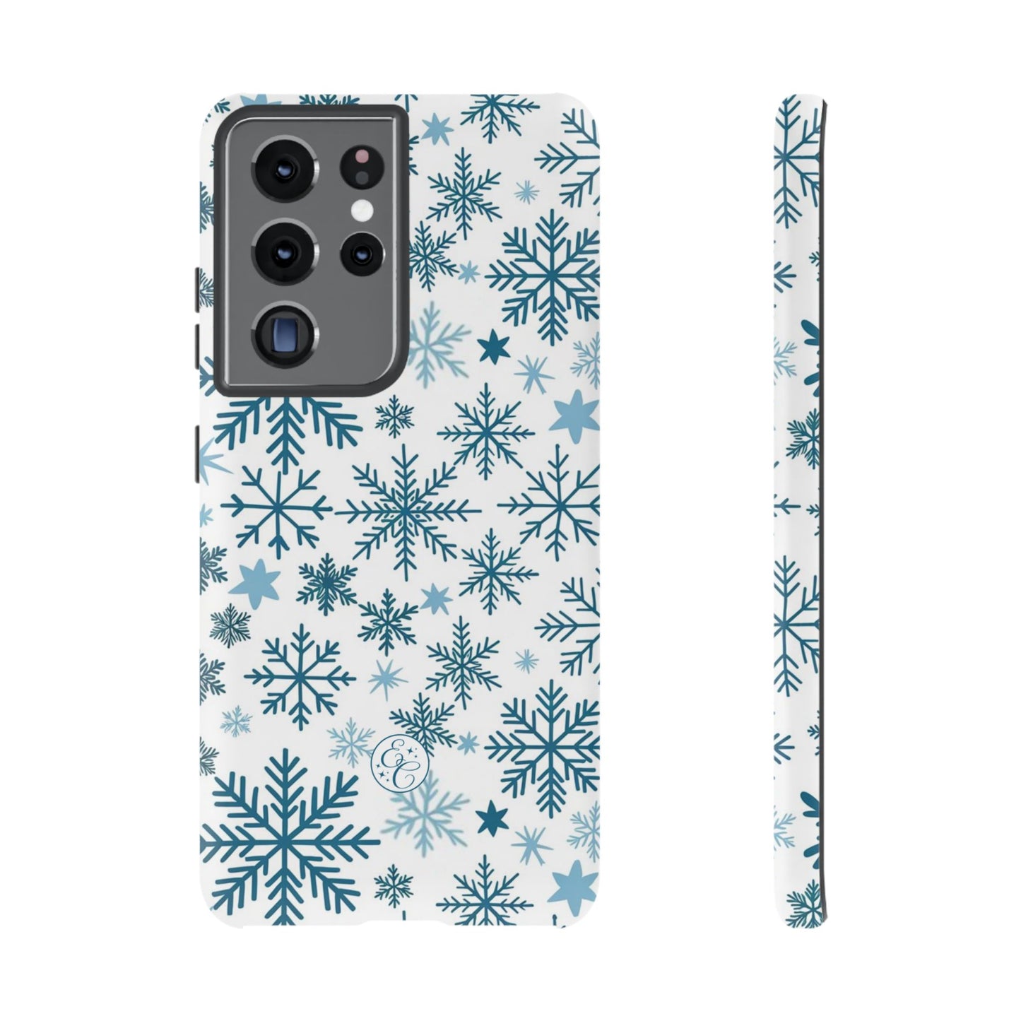 Winter Snowflakes Pattern Tough Phone Case