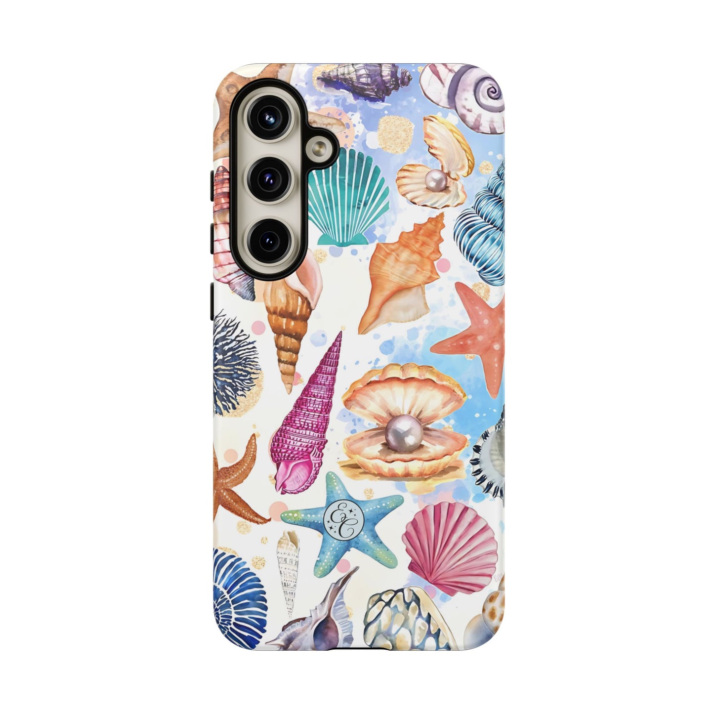 Colorful Sea Shells Tough Phone Case