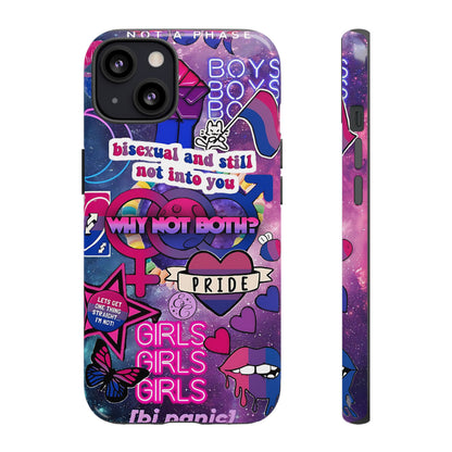 Bisexual Pop Art Tough Phone Case