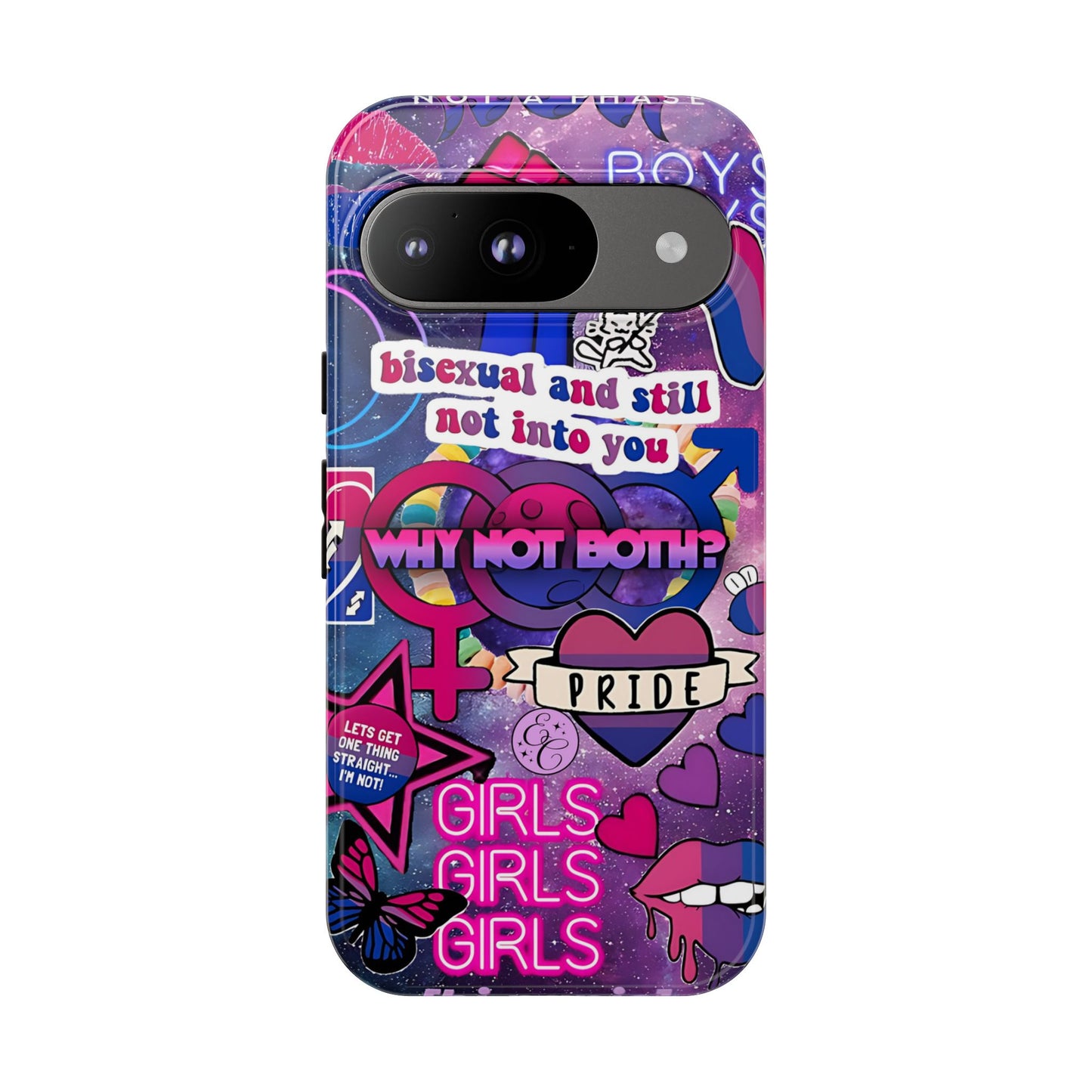 Bisexual Pop Art Tough Phone Case