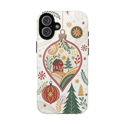 Cozy Christmas Ornament Tough Phone Case