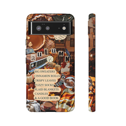 Autumn Aesthetic Collage Tough Phone Case