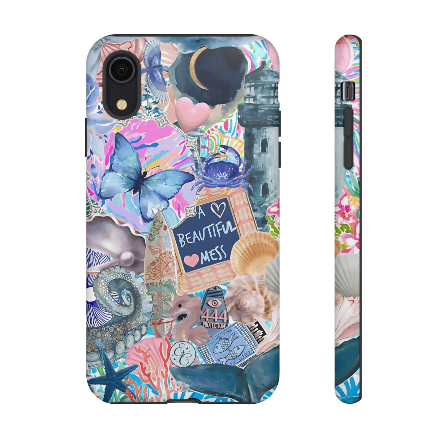 Beautiful Mess Collage Tough Phone Case