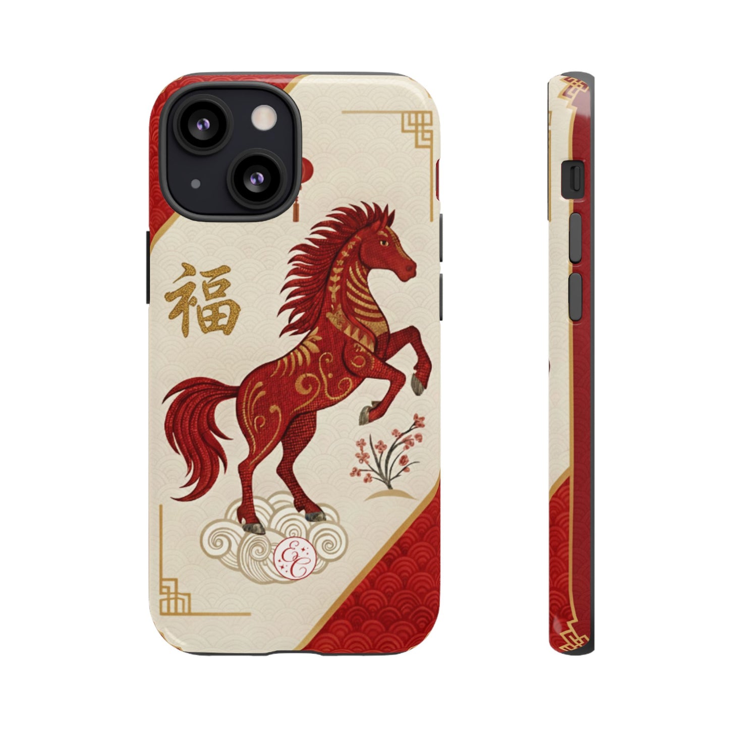 Chinese Zodiac Horse Tough Phone Case