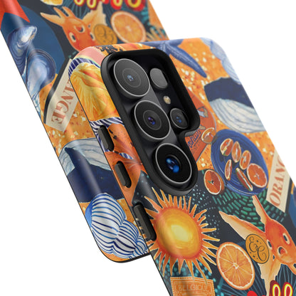 Nautical and Citrus Tough Phone Case
