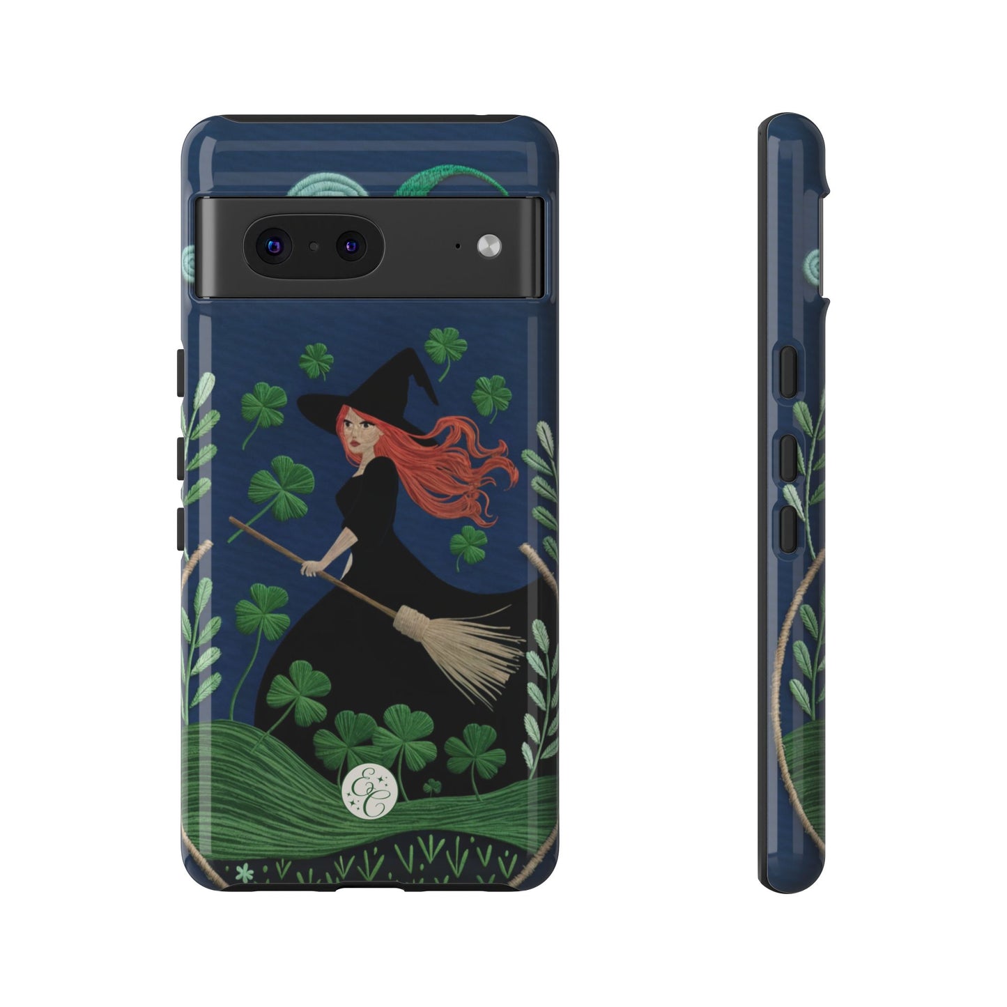 Irish Witch’s Moonlit Stroll Tough Phone Case