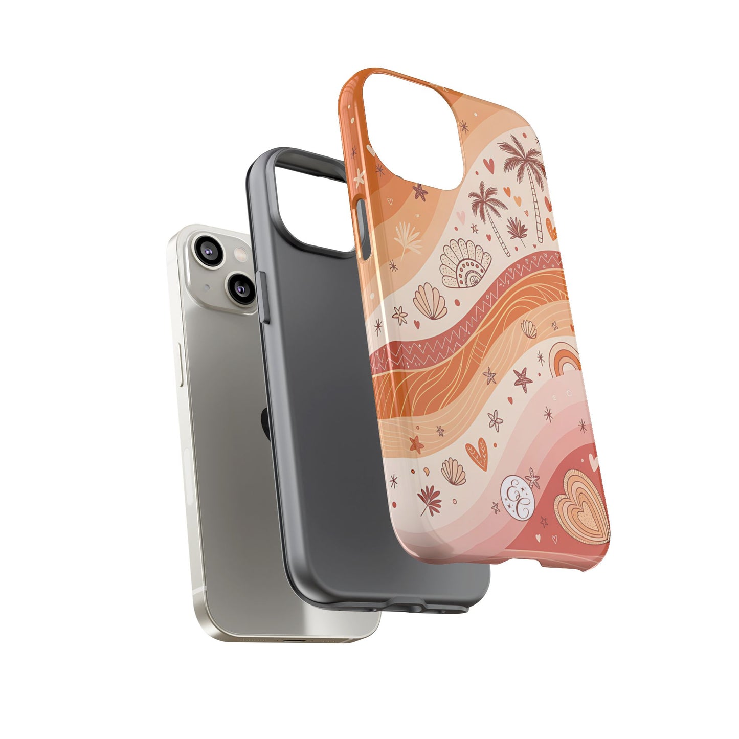 Lesbian Pride Boho Beach Tough Phone Case