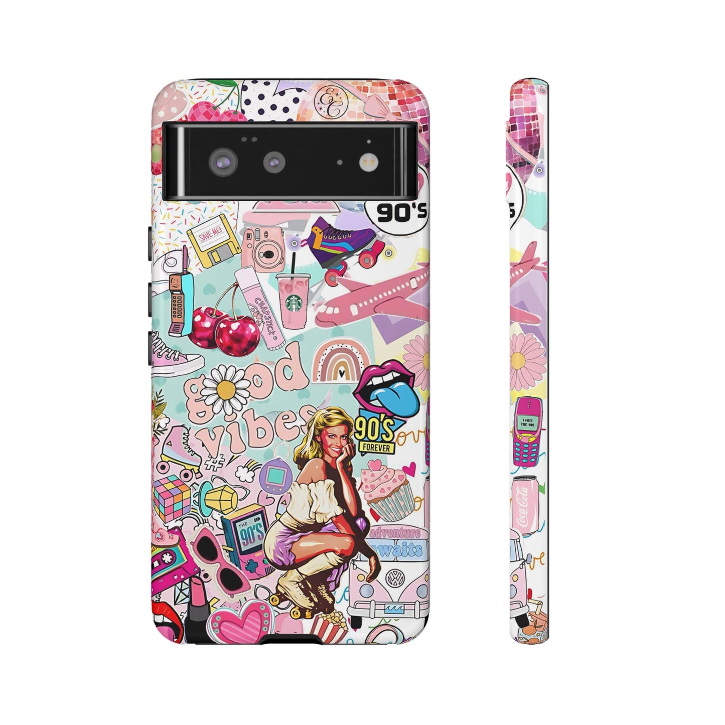 90s Nostalgia Collage Tough Phone Case