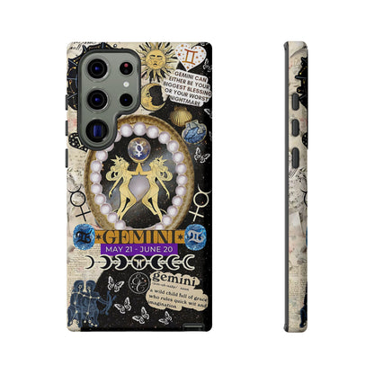 Gemini Zodiac Sign Tough Phone Case