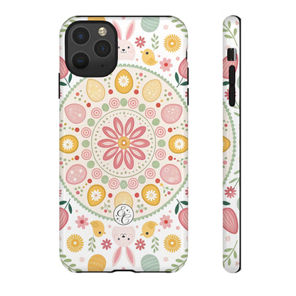Colorful Easter Mandala Tough Phone Case