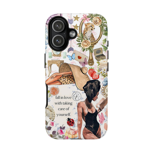 Aesthetic Coquette Collage Tough Phone Case