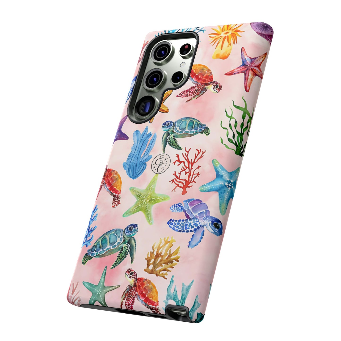 Colorful Marine Life Tough Phone Case