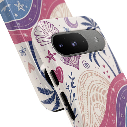 Bisexual Pride Boho Beach Tough Phone Case