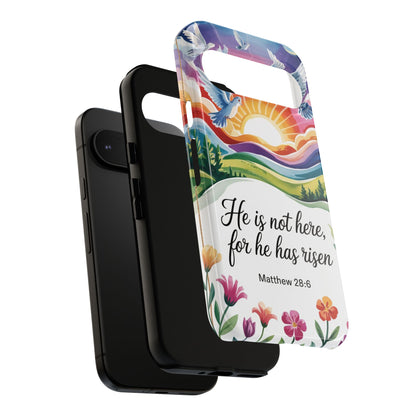 Matthew 28:6 Tough Phone Case