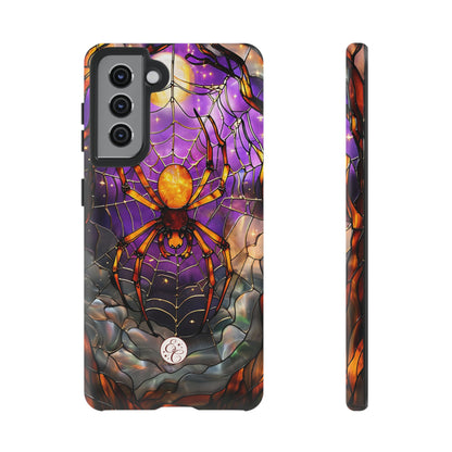 Stained Glass Spider Tough Phone Case