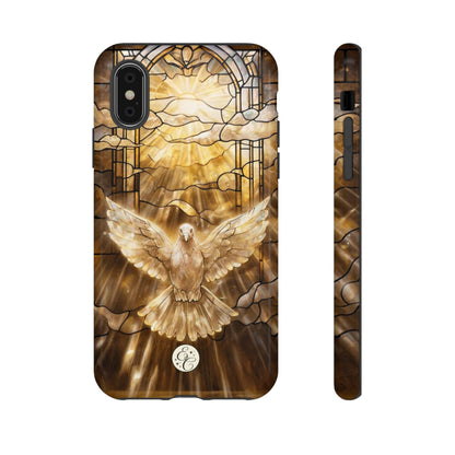 Holy Spirit Stained Glass Tough Phone Case