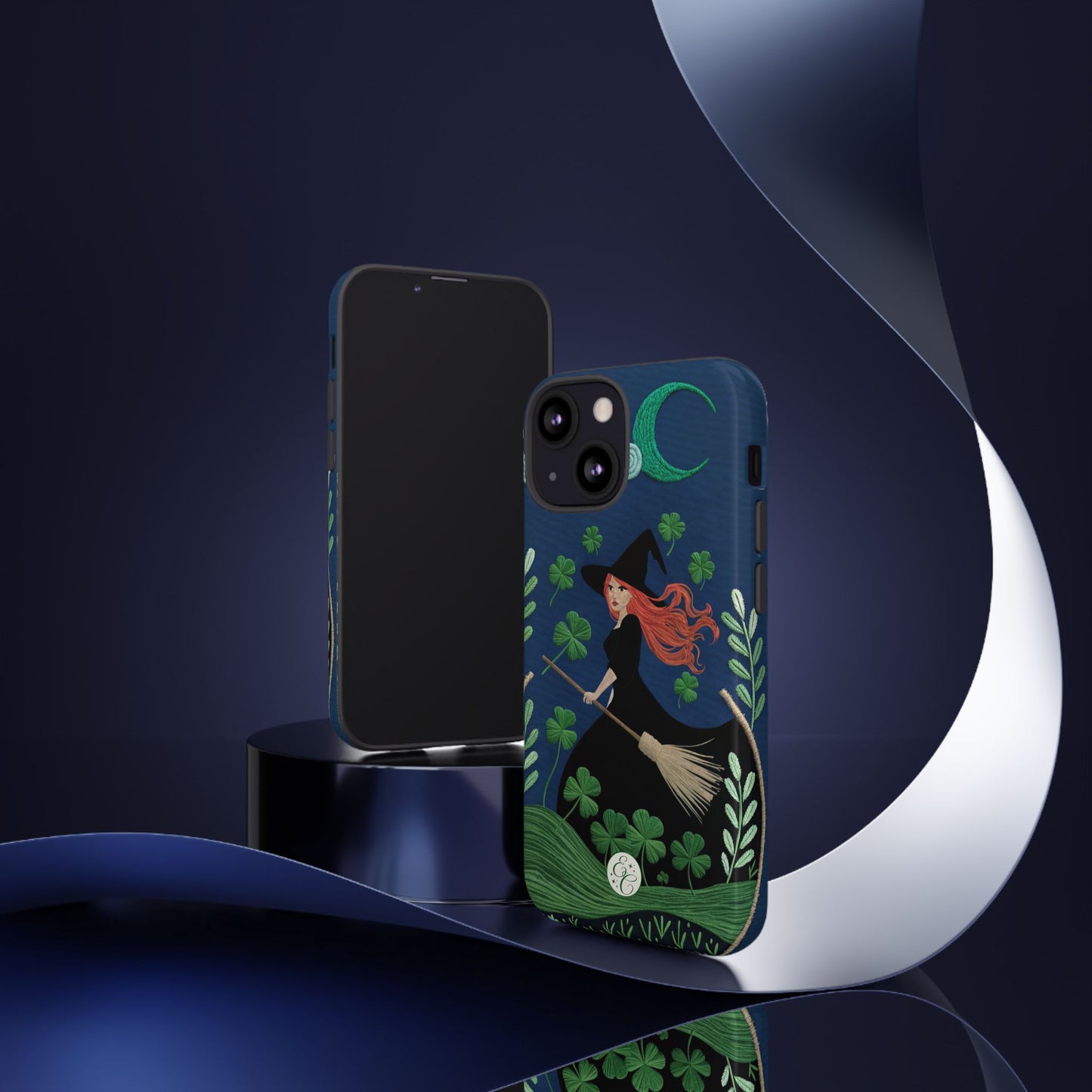 Irish Witch’s Moonlit Stroll Tough Phone Case