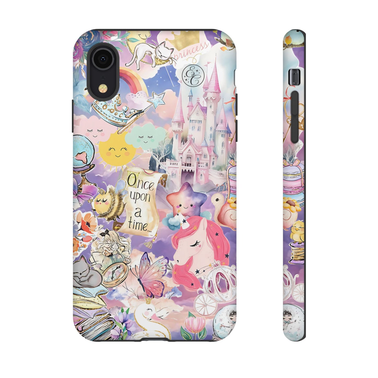 Whimsical Fairytale Collage Tough Phone Case