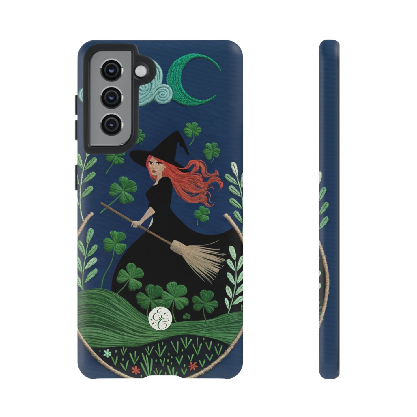Irish Witch’s Moonlit Stroll Tough Phone Case