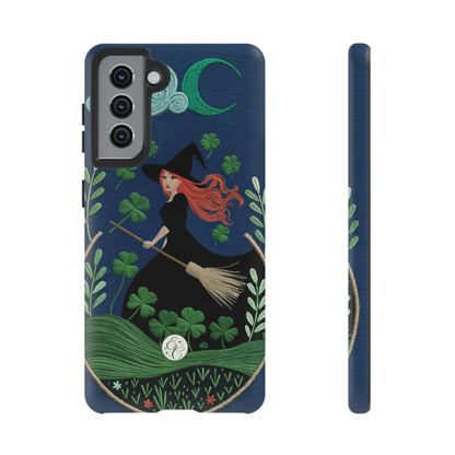 Irish Witch’s Moonlit Stroll Tough Phone Case