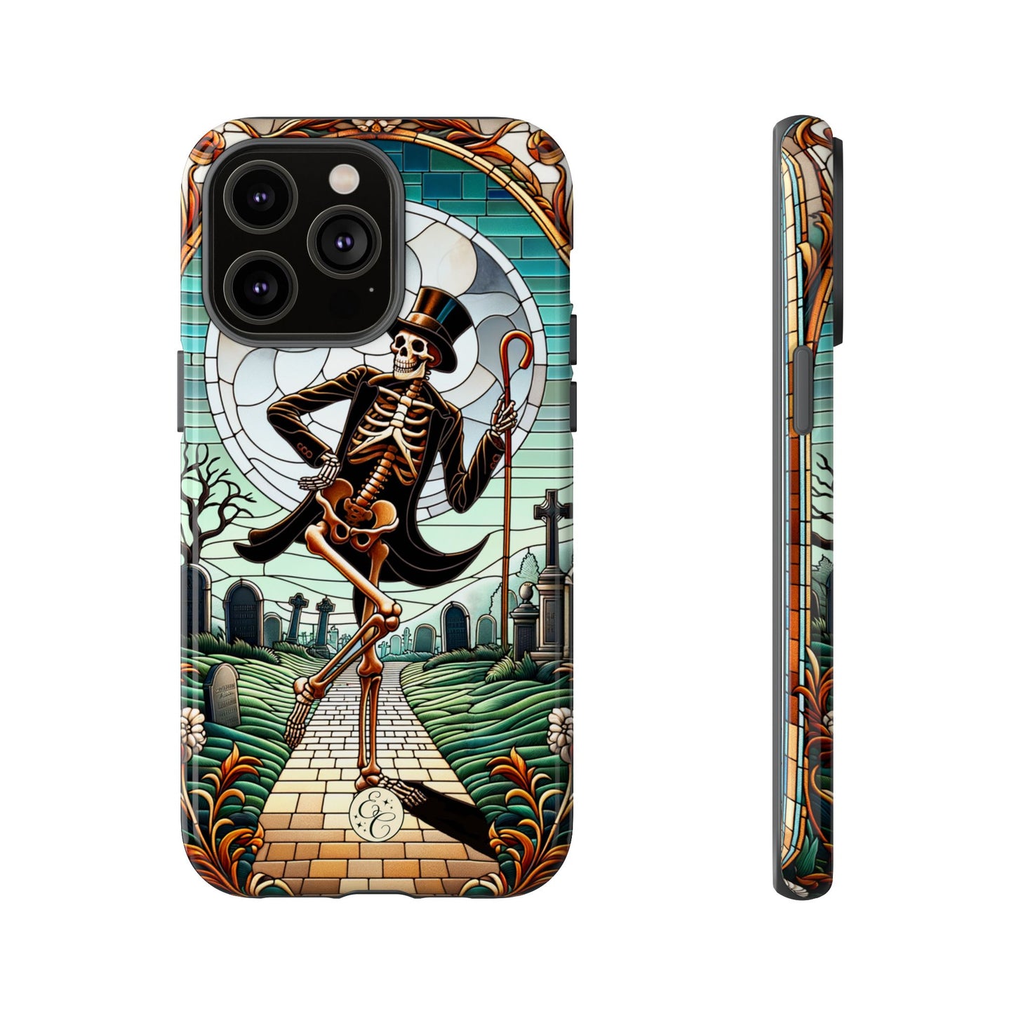 Dancing Skeleton Tough Phone Case