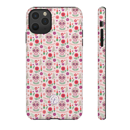 Pink Boho Día de los Muertos Phone Case