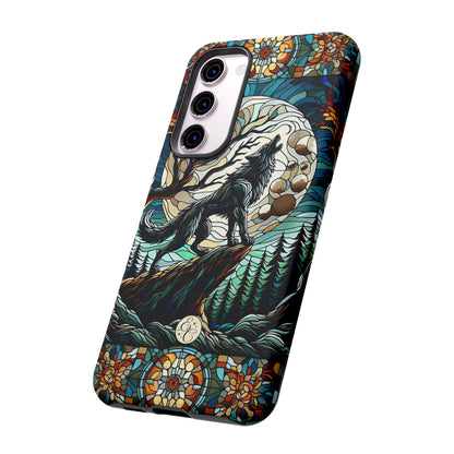 Howling Wolf Tough Phone Case