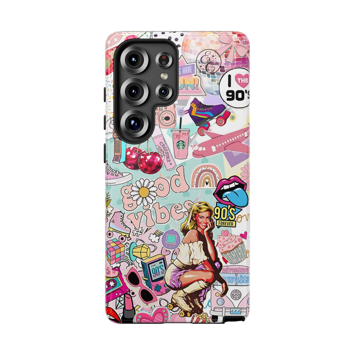 90s Nostalgia Collage Tough Phone Case