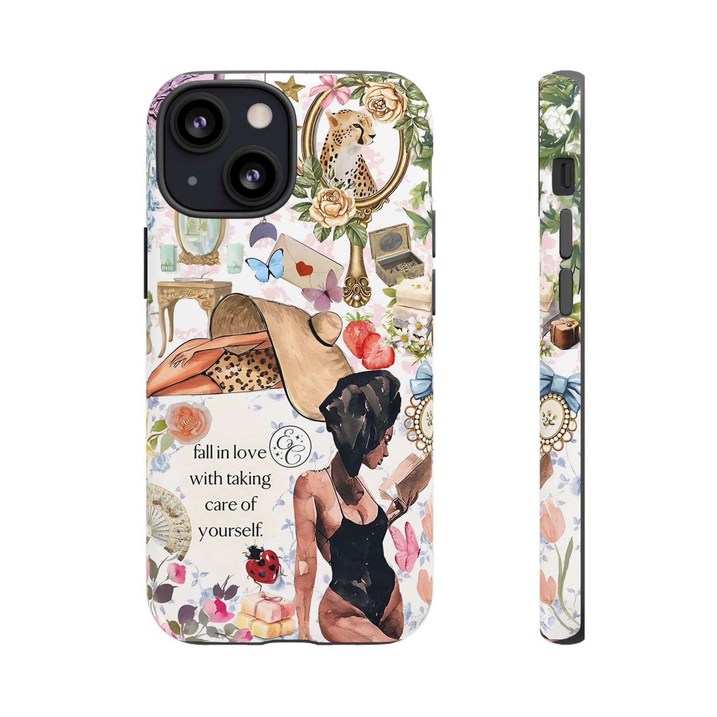 Aesthetic Coquette Collage Tough Phone Case