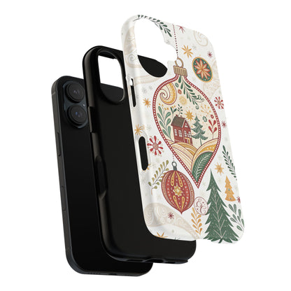 Cozy Christmas Ornament Tough Phone Case