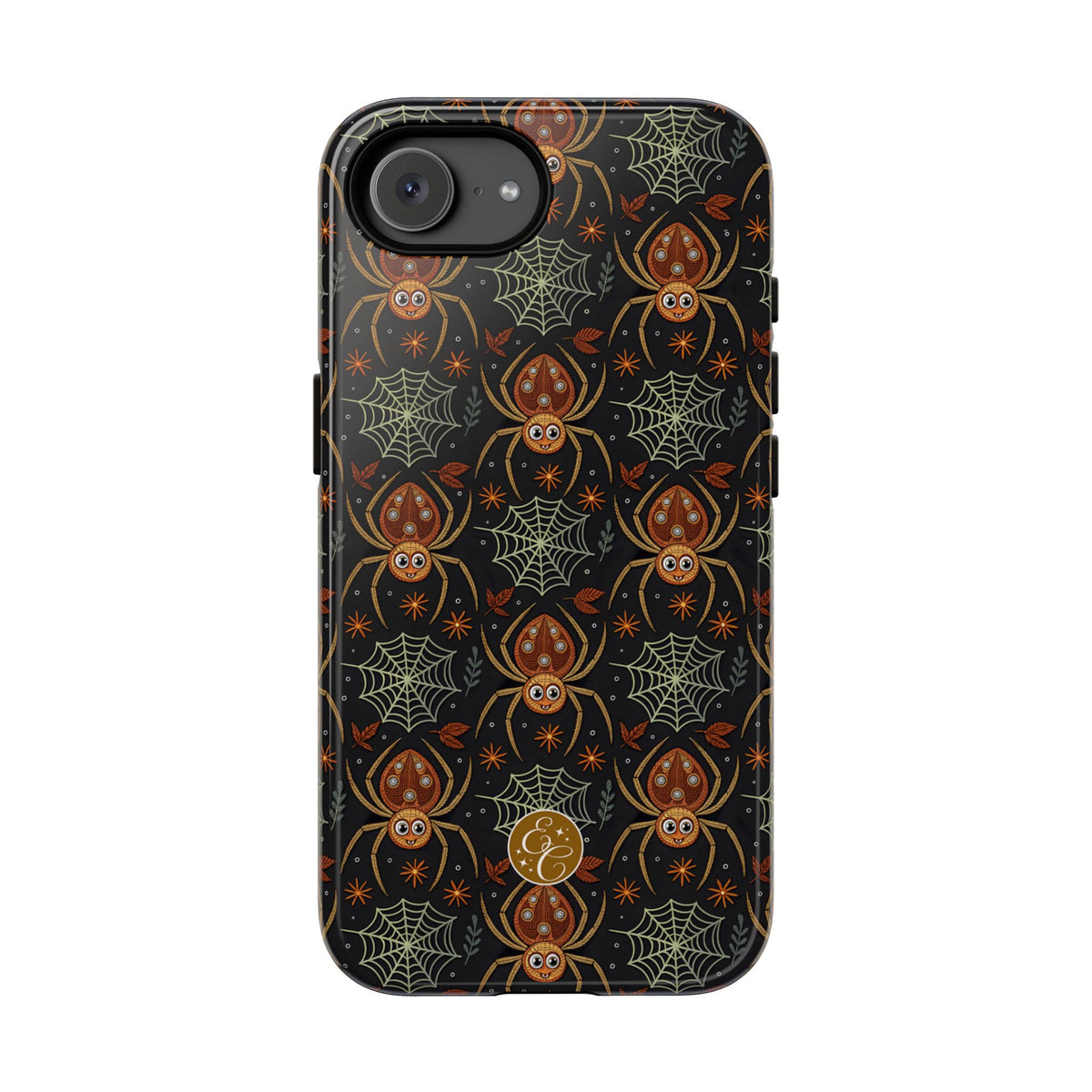 Enchanted Spider Pattern Halloween Phone Case