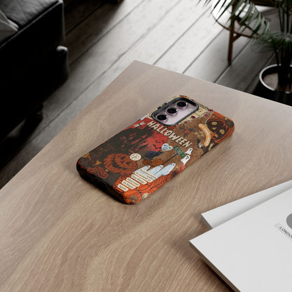 Spooky Season Vintage Collage Phone Case