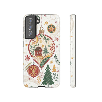 Cozy Christmas Ornament Tough Phone Case