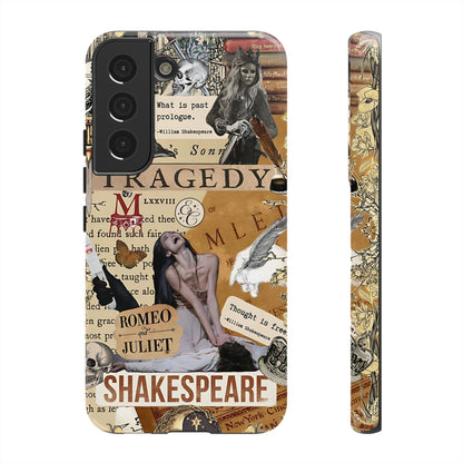 Shakespeare Tragedy Collage Tough Phone Case