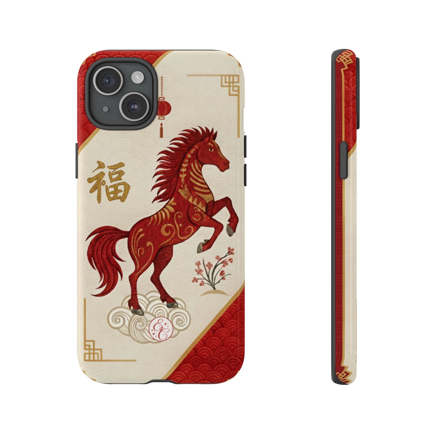 Chinese Zodiac Horse Tough Phone Case