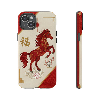 Chinese Zodiac Horse Tough Phone Case