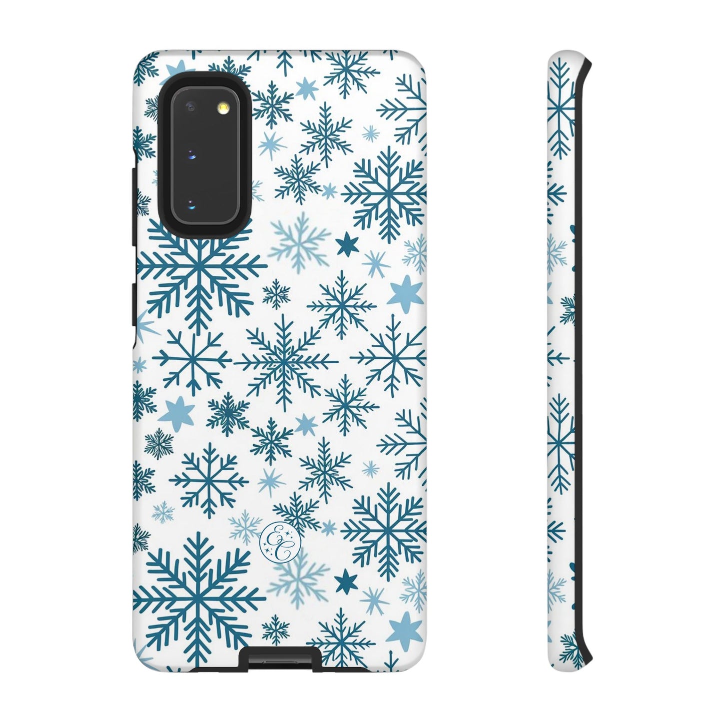 Winter Snowflakes Pattern Tough Phone Case