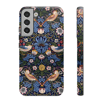 William Morris Strawberry Thief Tough Phone Case