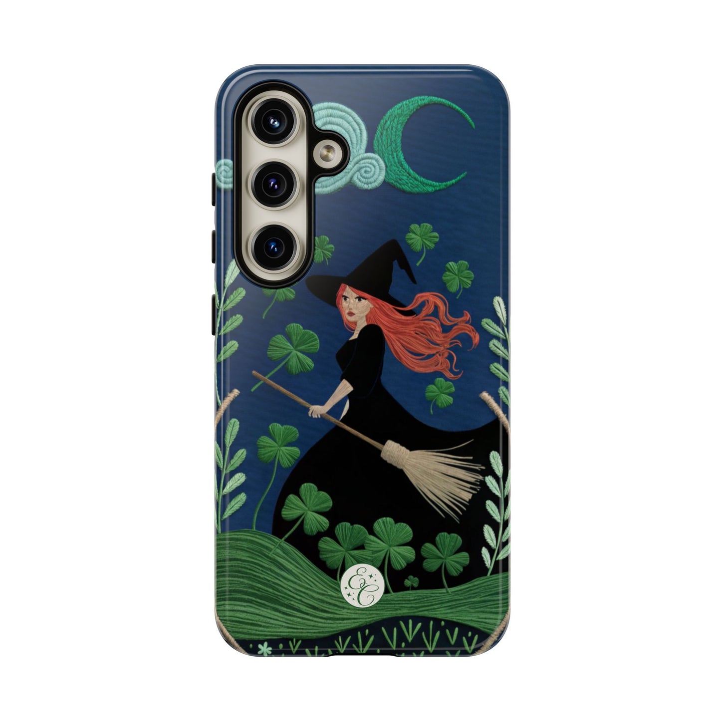 Irish Witch’s Moonlit Stroll Tough Phone Case
