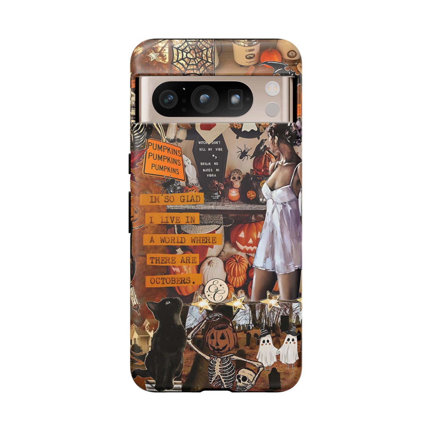 Halloween Aesthetic Collage Tough Phone Case